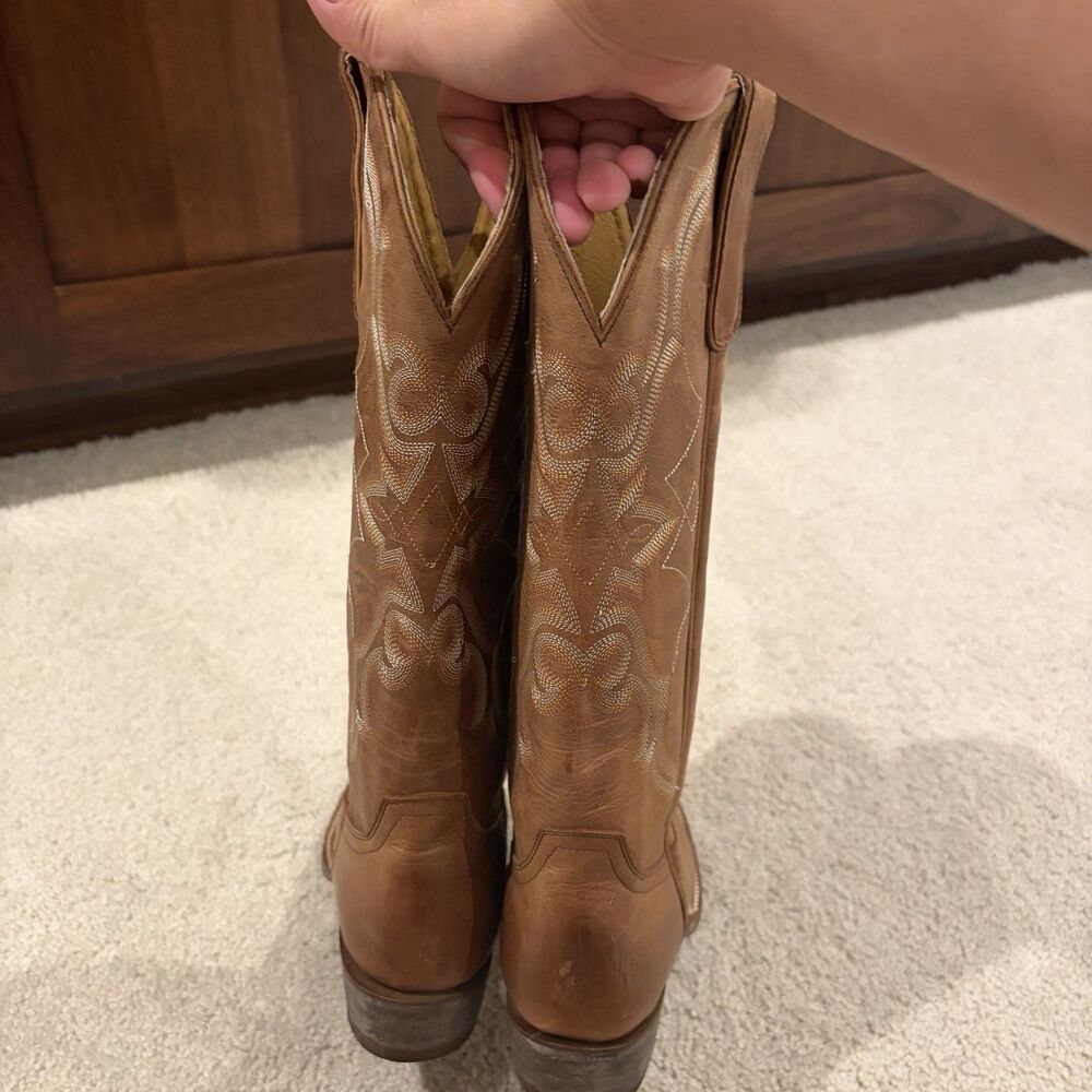EUC Idyllwind Women’s Relic Western Boots Brown Square Toe Sz 7 Cowboy Cowgirl - Picture 5 of 10
